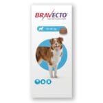 Bravecto 1000mg para Perro 20 a 40kg 1 Tab