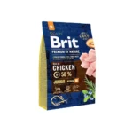 Brit premium alimento seco para perro de pollo.