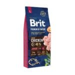 Brit premium alimento seco de pollo para perro.