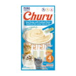 Churu Atún con Mariscos Snack para Gatos 14 gr X 4 Tubos