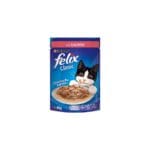 Felix Pouch Salmón en Salsa 85gr Alimento Húmedo Gato