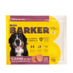 Barker Hamburguesa de Carne Alimento Barf para Perros 1 kg (20 Und)