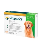 Simparica Antipulgas para Perro a 20 a 40 kg x 3 tab