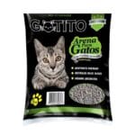 Arena perlada con carbón activado para gato.