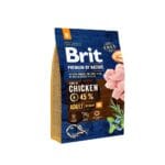 Brit premium alimento seco para perro de pollo.