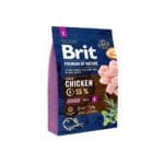 Brit premium alimento seco para perro de pollo.