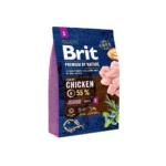 Brit premium alimento seco para perro de pollo.