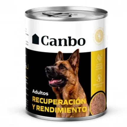 Canbo Dog Adulto Recuperación y Rendimiento Lata 330Gr