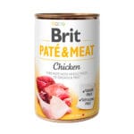 Alimento húmedo en lata para perro sabor Pate & Meat Chicken marca Brit.