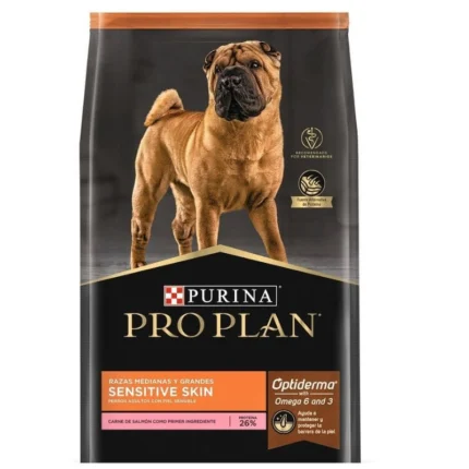 Pro Plan Adulto Sensitive Razas Medianas y Grandes 3Kg Alimento Seco Perro