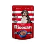 Alimento húmedo para perros con sabor a cordero en salsa