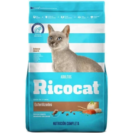 Ricocat Esterilizados/Castrados es un alimento seco
