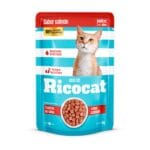 Alimento húmedo para gatos con sabor a salmón