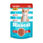 Alimento húmedo para gatos con sabor a salmón