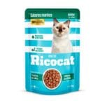 Alimento húmedo para gatos con sabor marinos
