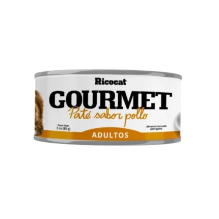 Alimento húmedo pate sabor pollo para gatos adultos