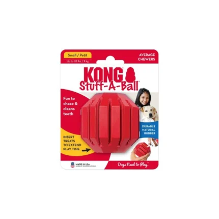 La KONG Stuff-A-Ball™ es ideal para aquellos perros que están aprendiendo a masticar.