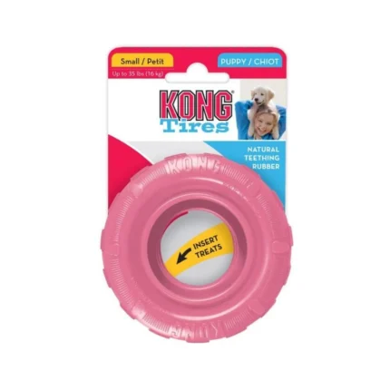El nuevo KONG Puppy Tire es una extensión de la línea KONG Classic Puppy más popular.