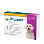 Simparica Antipulgas para Perro 2.5 a 5 kg x 3 tab