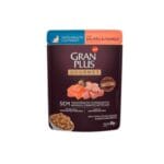 Gran Plus Pouch Gourmet Gato Adulto Castrado Salmón y Pollo de 85Gr