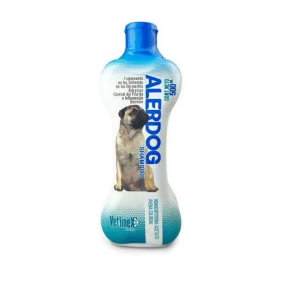 control del prurito o inflamación dermica causado por alergias. (reduce el rascado y la irritación cutanea).
