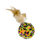 Pelota con Pluma para Gato