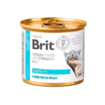 Brit GF Veterinary Diets Obesidad Alimento Húmedo para Gatos 200 gr