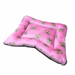 Colchoneta de Felpa Capibara para Perro Rosado