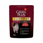 Gran Plus Gourmet Adulto Castrado Cordero Alimento Húmedo para Gatos 85 gr