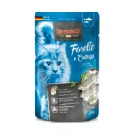 Leonardo Trucha y Catnip Alimento Húmedo para Gatos 85 gr