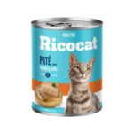 Ricocat Adulto Pate Hígado y Pollo Alimento Húmedo para Gatos 330 gr
