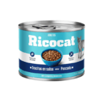 Ricocat Trocitos en Salsa de Pescado Alimento Húmedo para Gatos 190 gr