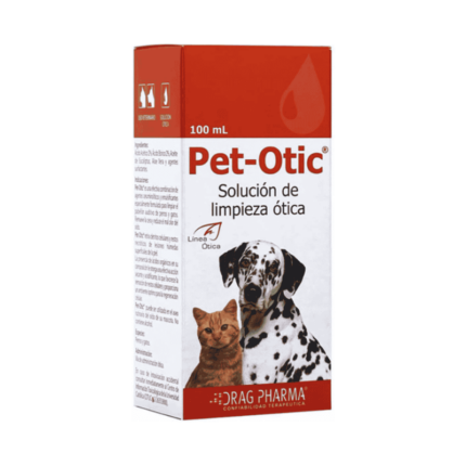 Pet-Otic Solución de limpieza ótica – Perros y gatos