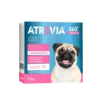 Atrevia 360 Antipulgas y Antiparasitario Interno para Perros de 5 a 10 kg