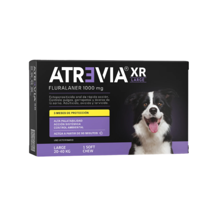 Atrevia XR Large 20 a 40 Kg x 1 tableta