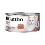 Canbo Pate Pollo y Pavo Adulto Alimento Húmedo para Gatos 85 gr