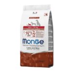 Monge Cachorro Razas Mini Cordero y Arroz Alimento Seco para Perros 2.5 kg