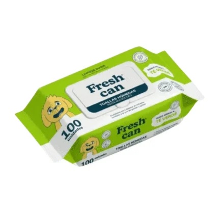 Toallitas Húmedas Te Verde con Aloe Vera