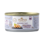 Nuevo Natural Filete Salmón y Zanahoria Gato Adulto 70gr