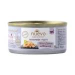 Nuevo Natural Filete Salmón y Zanahoria Gato Adulto 70gr