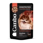Canbo Trocitos en salsa de Cordero 100gr Perros Adultos