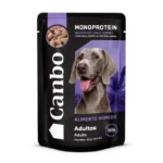 Canbo Trocitos en salsa de Pavo 100gr Perros Adultos